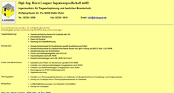 Desktop Screenshot of ib-langner.de